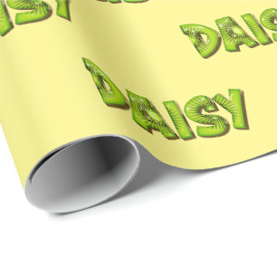 Daisy Kiwi Fruit Gift Paper Gift Paper