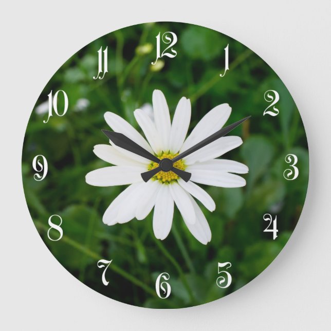 Daisy Large Clock (Front)