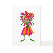 Daisy May Blank Greeting Card