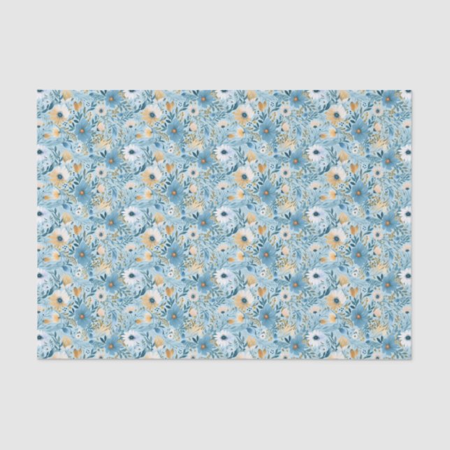 Daisy Meadow Design Tissue Paper (Front)