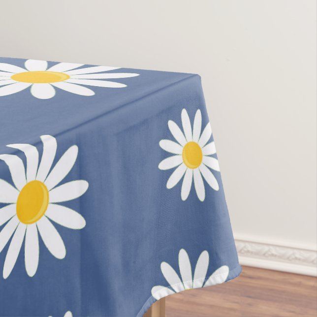 Daisy Meadows Blue Tablecloth (In Situ)