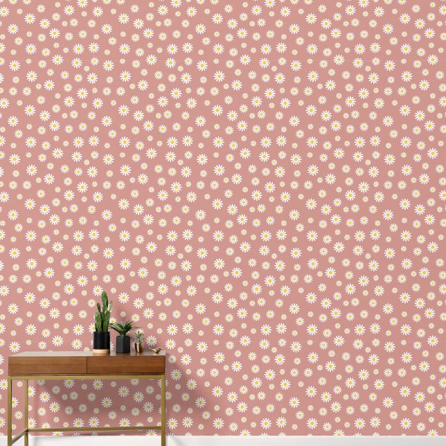 Daisy Meadows Pink Wallpaper (Hallway)