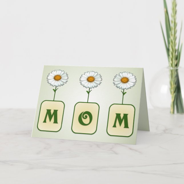 Daisy Mum Card (Front)