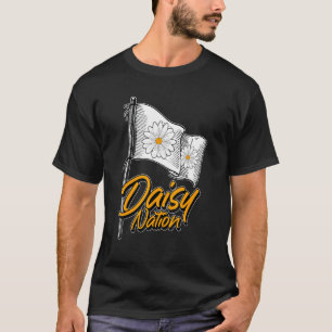 Daisy Nation Gardener Botanist Flowers Gardening T-Shirt