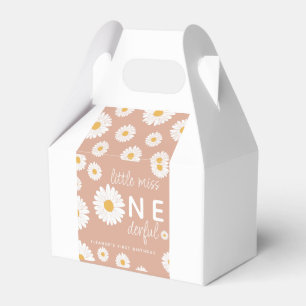 Daisy Onederful First Birthday Favour Gable Box