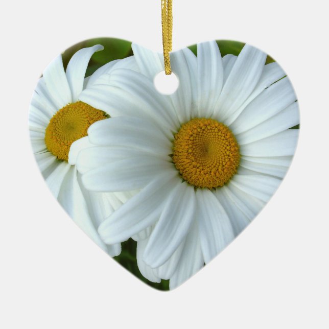 Daisy Ornament Flower Christmas Decoration (Front)