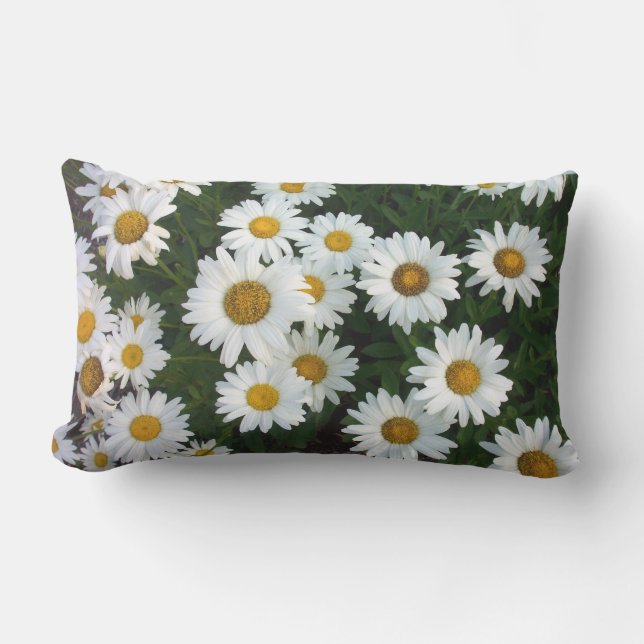 Daisy Outdoor Fabric Pillows (Front)