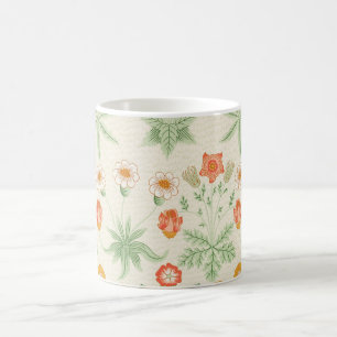Daisy Pattern by William Morris Coffee Mug
