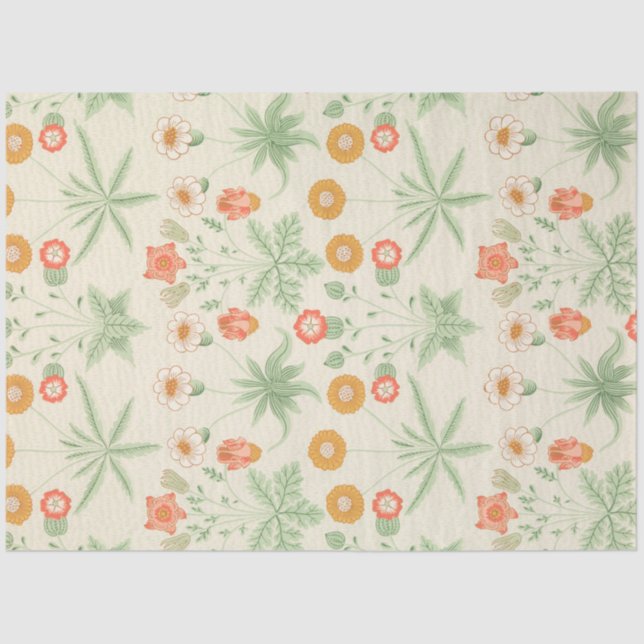 Daisy Pattern (by William Morris) Tissue Paper (Front)