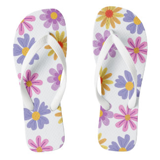 Daisy Pattern Jandals