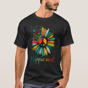 Daisy Peace Sign Hippie Soul Flower 1 T-Shirt