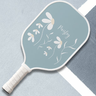 Daisy Pickleball Paddle - Floral Botanical Green