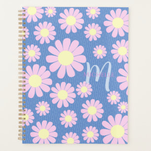 Daisy Pink Blue Planner
