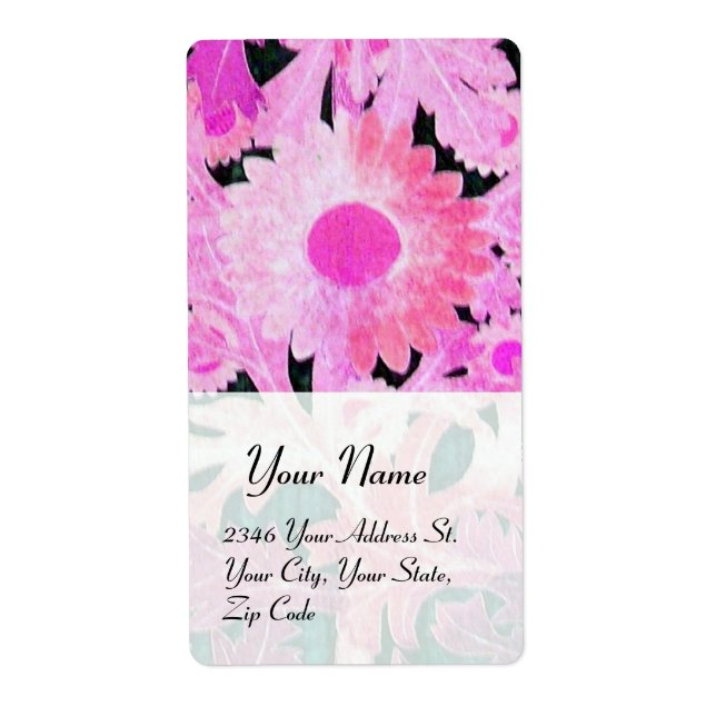 DAISY , pink white black (Front)