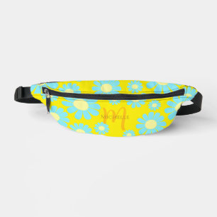 Daisy Pink Yellow Fanny Pack