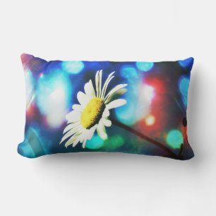Daisy Pop Art Outdoor Throw Pillow