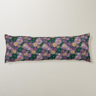 Daisy Print Aesthetic Decor Botanical Decorative Body Cushion