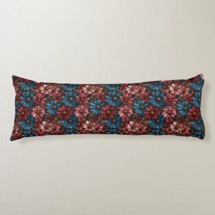 Daisy Print Home Decor Floral Bed Body Cushion