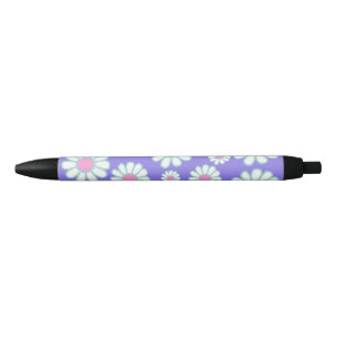 Daisy Simple Purple Black Ink Pen