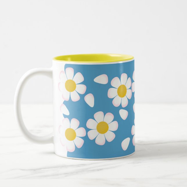 Daisy Sky Springtime Mug (Left)