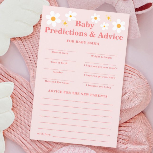 Daisy Spring Baby In Bloom Baby Predictions Game (Creator Uploaded)