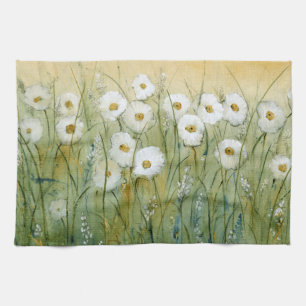 Daisy Spring I Tea Towel