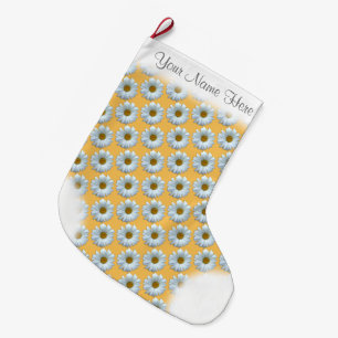 Daisy Stocking Christmas Daisies Stocking Custom