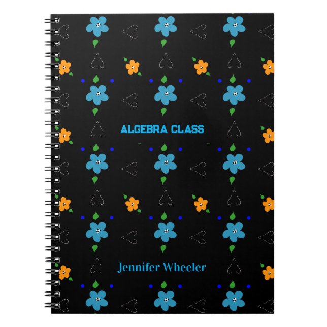 Daisy Storm Classic  Notebook (Front)