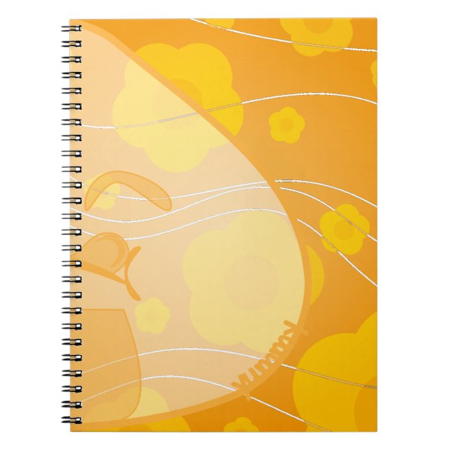 Daisy Taste Spiral Notebook (Front)