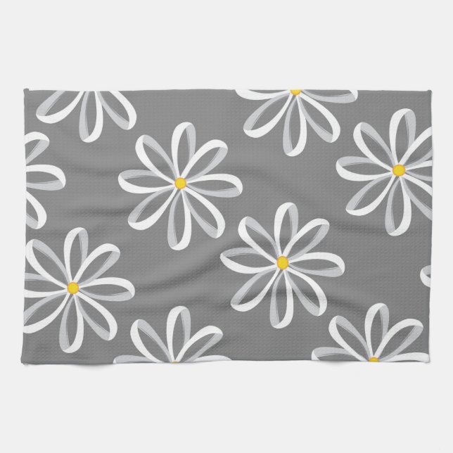 Daisy Tea Towel (Horizontal)
