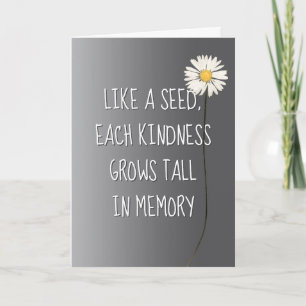 Daisy Thank You Card