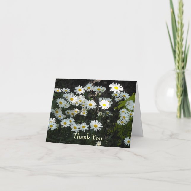 Daisy Thank You Card (Front)