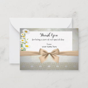 Daisy Thank You Cards