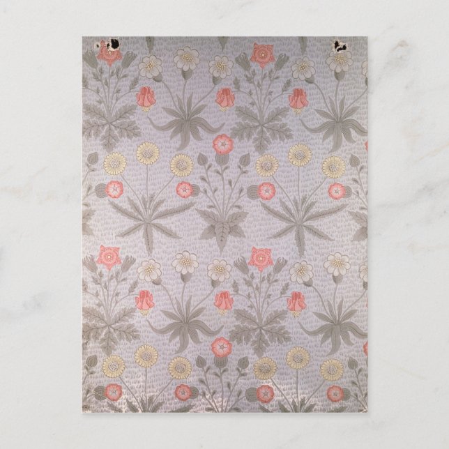 Daisy' wallpaper design postcard (Front)