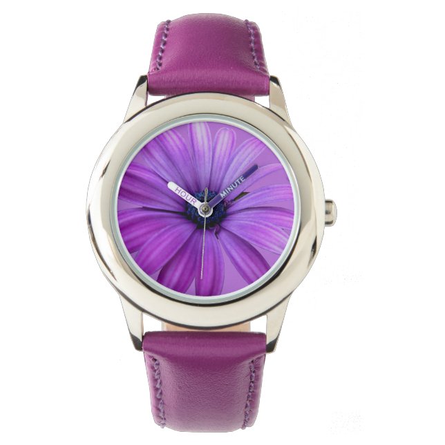 Daisy Watch Classic Gerbera Daisy Wrist Watch (Front)