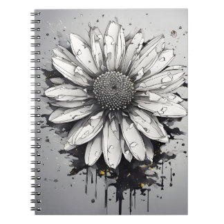 Daisy - Watercolor flowers Notebook