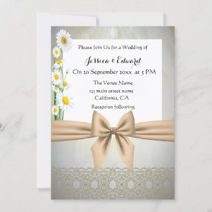 Daisy Wedding Invitations