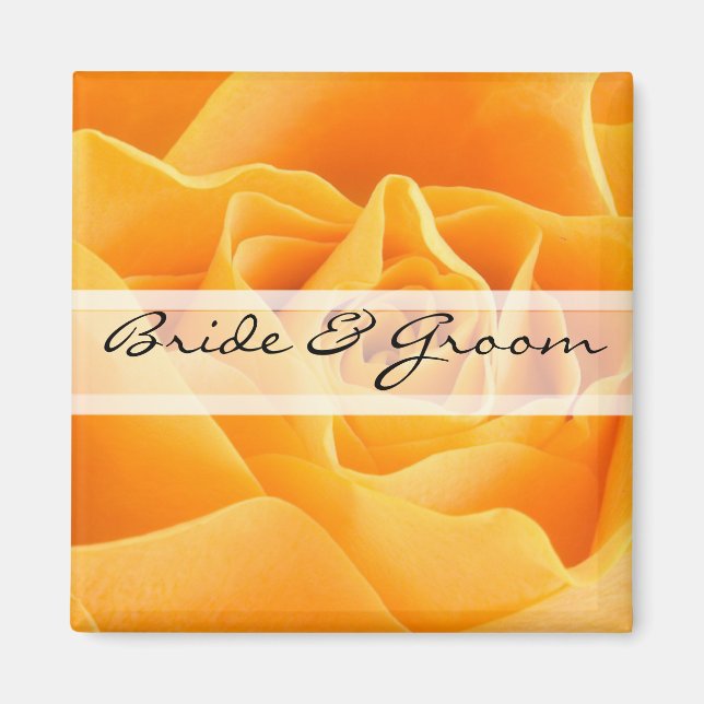 Daisy Wedding Stickers or Customise for Any Event- Magnet (Front)