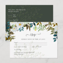 Daisy Wildflowers Greenery Wedding