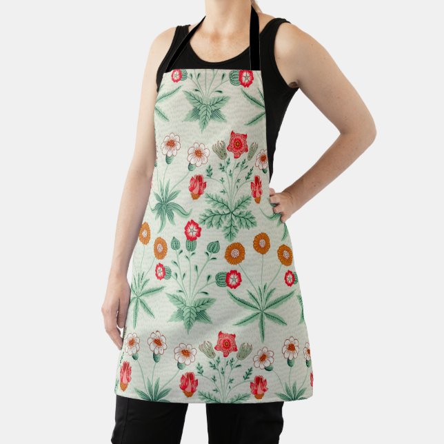 Daisy, William Morris Apron (Insitu)