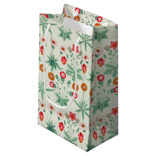 Daisy, William Morris Small Gift Bag (Front Angled)