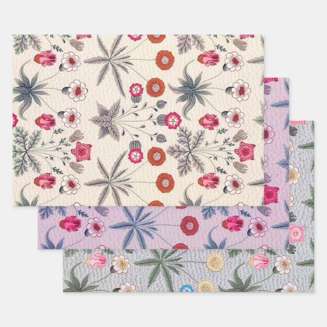 Daisy, William Morris Wrapping Paper Sheet (Set)