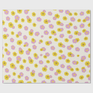 Daisy Wrapping paper