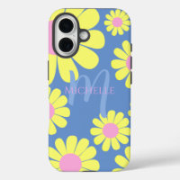 Daisy Yellow Blue