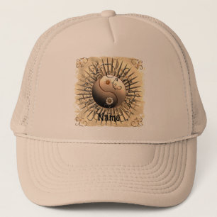 Daisy Yin Yang Trucker Hat