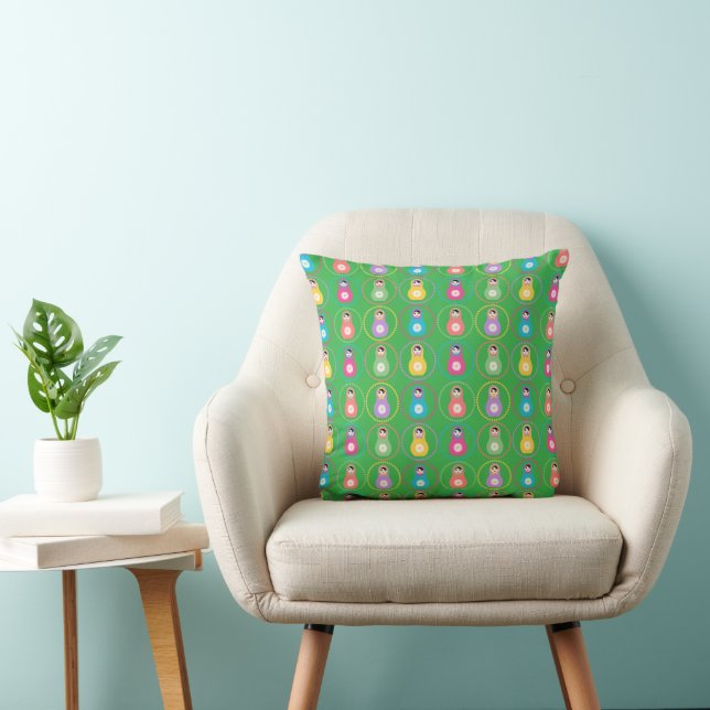 Daisyflower Matryoshka Cushion (Chair)