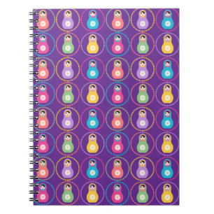Daisyflower Matryoshka Notebook