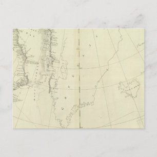 Daivs Straits and Baffin Islands Bay Postcard