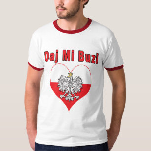Daj Mi Buzi Eagle Heart T-Shirt