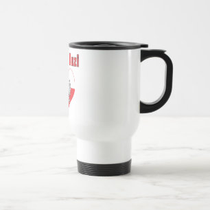 Daj Mi Buzi Eagle Heart Travel Mug